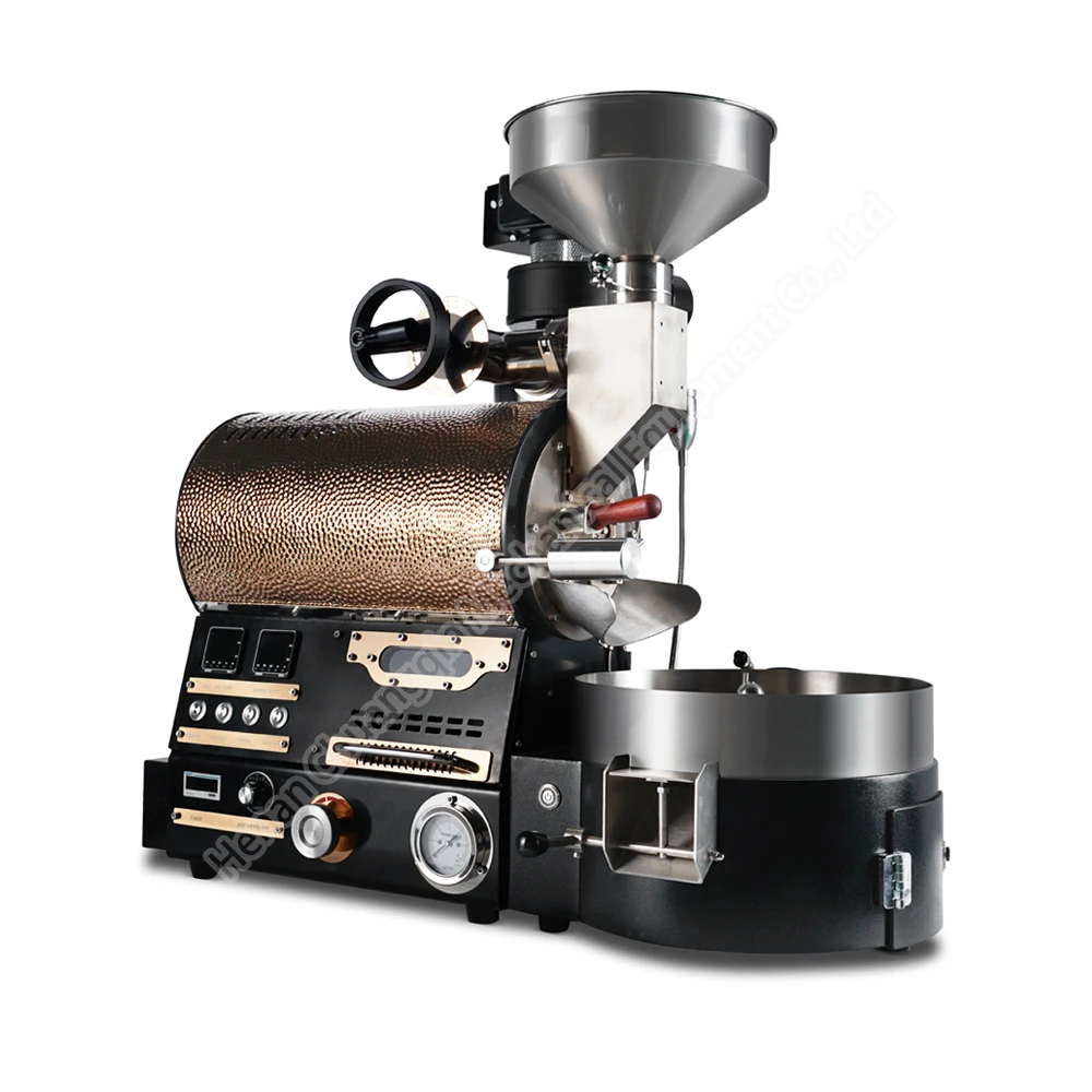 Gf1500 обжарщик кофе Обжарка Кофе сборщик соломы 3 кг обжарки