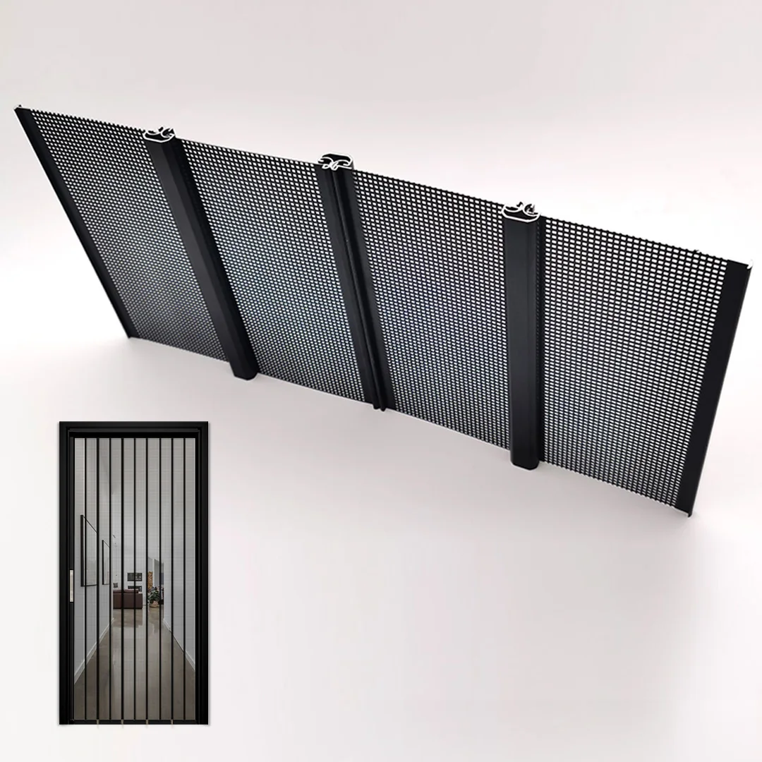 European Style Insect Proof Mosquito Net Magnetic Door Screen Reinforced Magnetic Anti Mosquito Screen Window