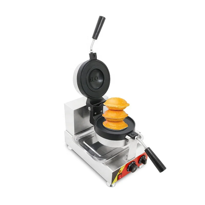 Rotatable Pan Ufo Hamburger Press Ice Cream Brioche Sandwich Machine