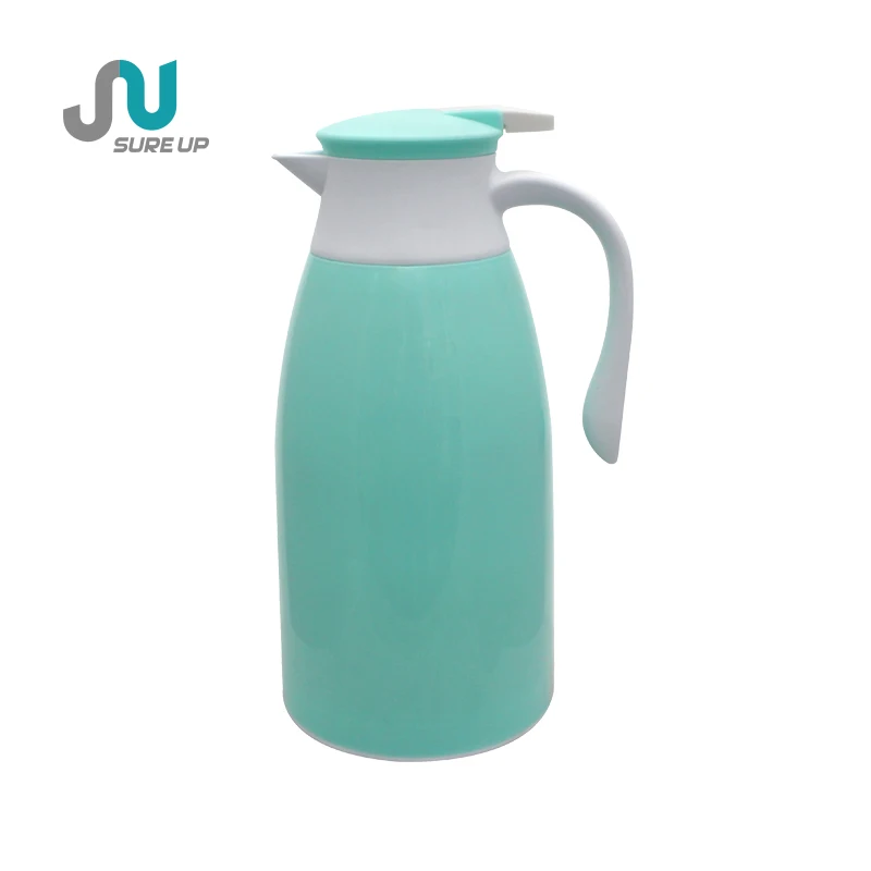Factory Wholesale Custom Color And Logo Large capacity glass Liner Tea and Coffee Pot hot cold water tea vacuum thermal