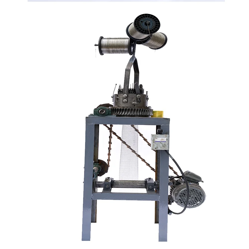 factory direct Filter mesh weaving machine Knitted  mesh machine Wire knitting machine stainless steel  loom