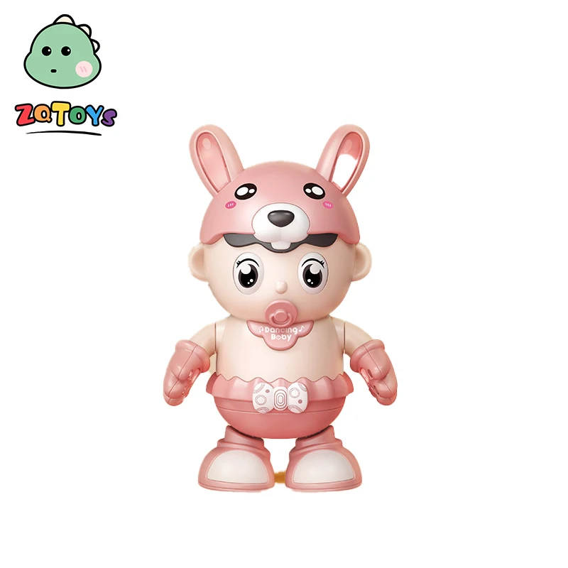 Zhiqu Toys baby early education puzzle dancing toys practice head up training newborn  0-1 to 2 1/2 years old 6 6 3 months