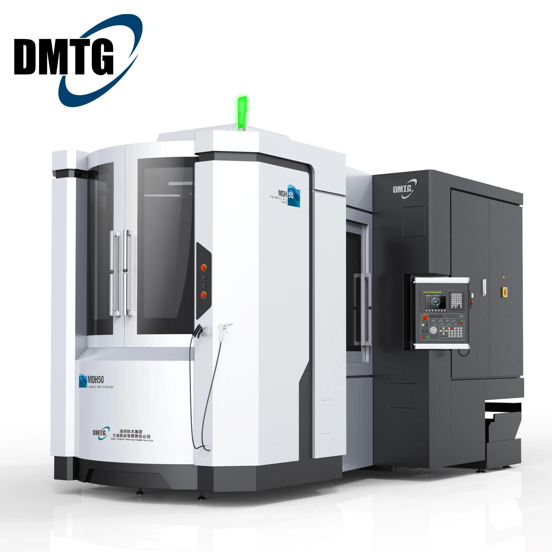 Горизонтальный обрабатывающий центр DMTG MDH50A, производитель Dalian, автоматические обрабатывающие центры Dalian