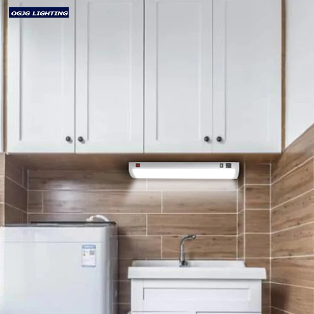 OGJG aluminum motion sensor kitchen cabinet lighting closet wardrobe light 6w 10w 15w commercial led linear fixture fixtures