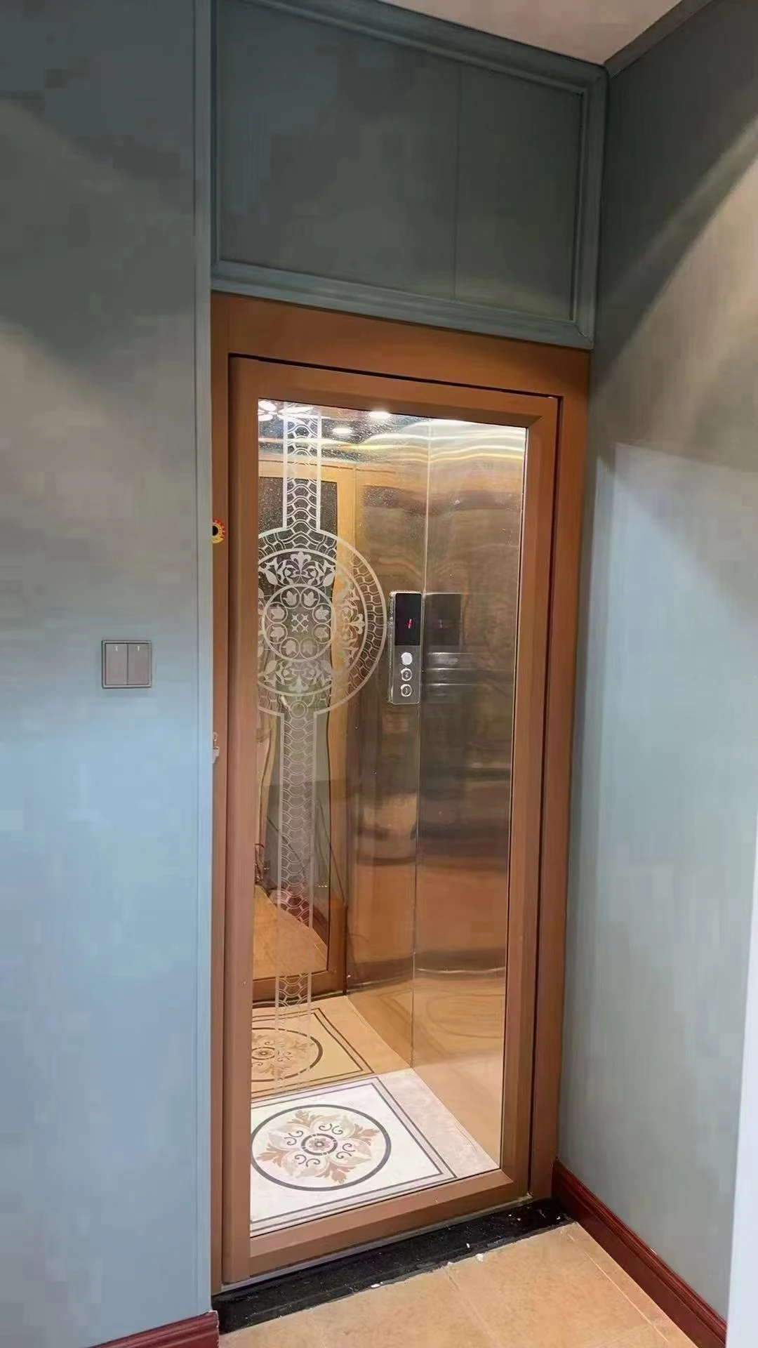 home lift Machine roomless home elevator CE certified house lift elevators small home