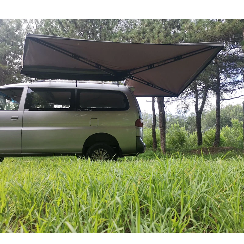 New Design Without legs sector camping Fox Wing  4wd   270 degree rear   car awning fold