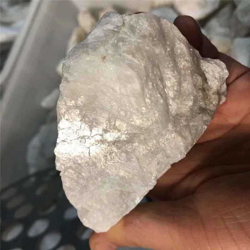 Wholesale Natural Wicca raw Crystal Mineral Rough Chakra White Moon Stone For Healing