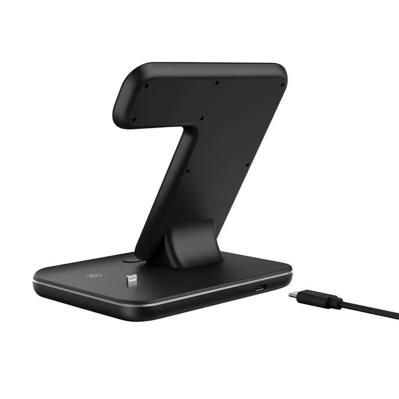 
15w for iPhone 12 wireless phone chargers for apple watch 3 in 1 wireless chargers or aripod QI wireless charger 10w 