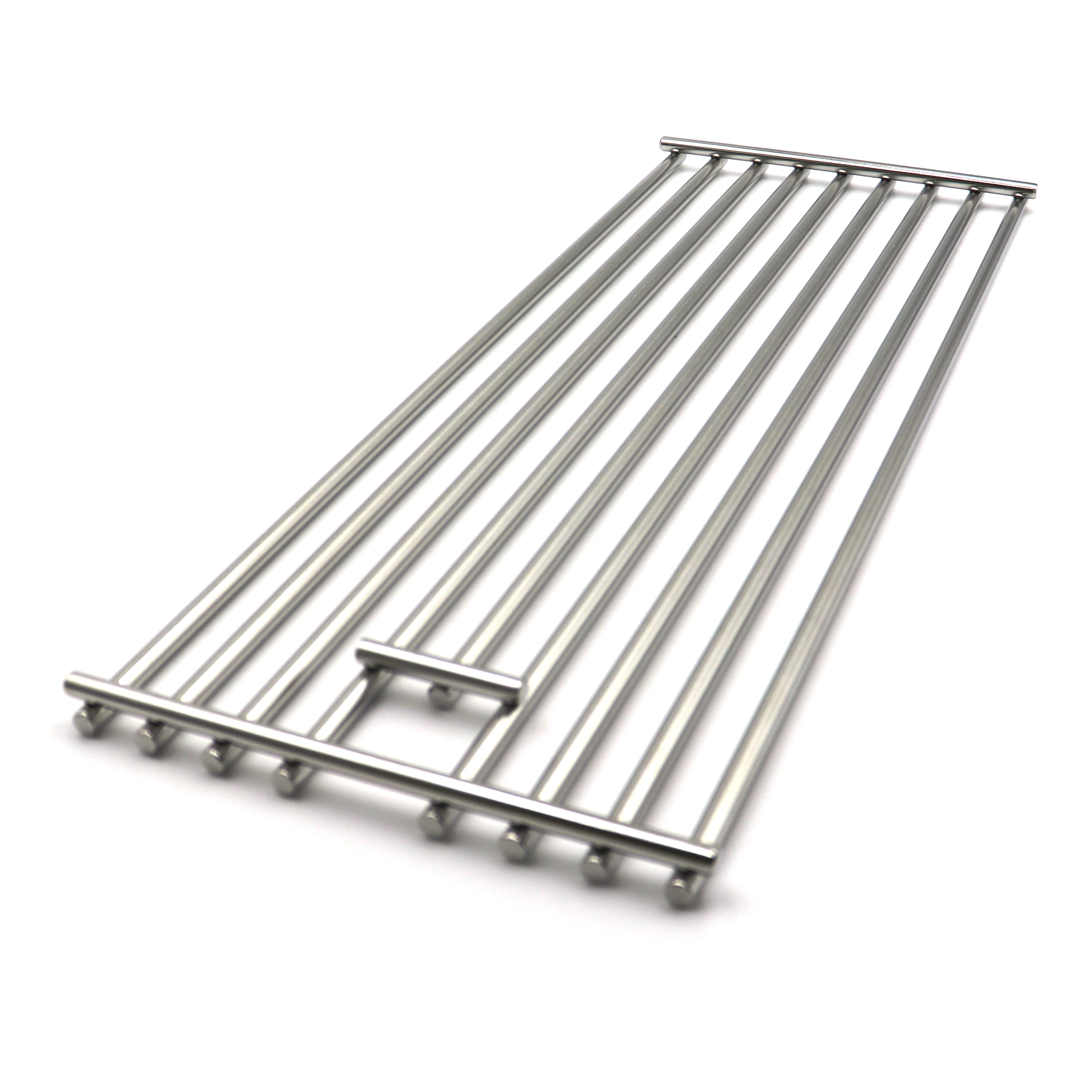 12 pieces of metal cooking grille with high quality stainless steel grill mesh