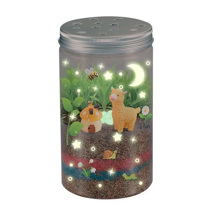 
Terrarium Kit Magic Educational DIY Toy Set with Light for Kids 