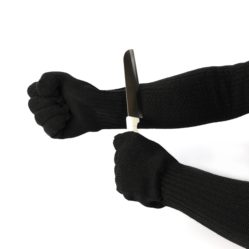 Hot Sales Full Finger Aramid Anti Cutting Arm Sleeve For Industrial Work