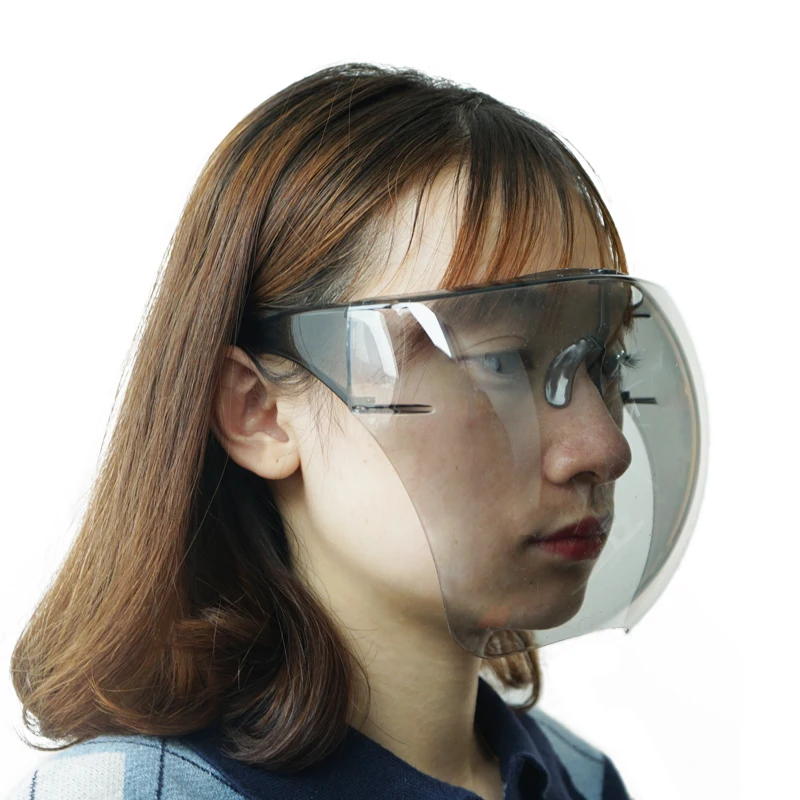 
China Manufacturer Protective Fashionable Full Face Covering Reusable Face Shield 