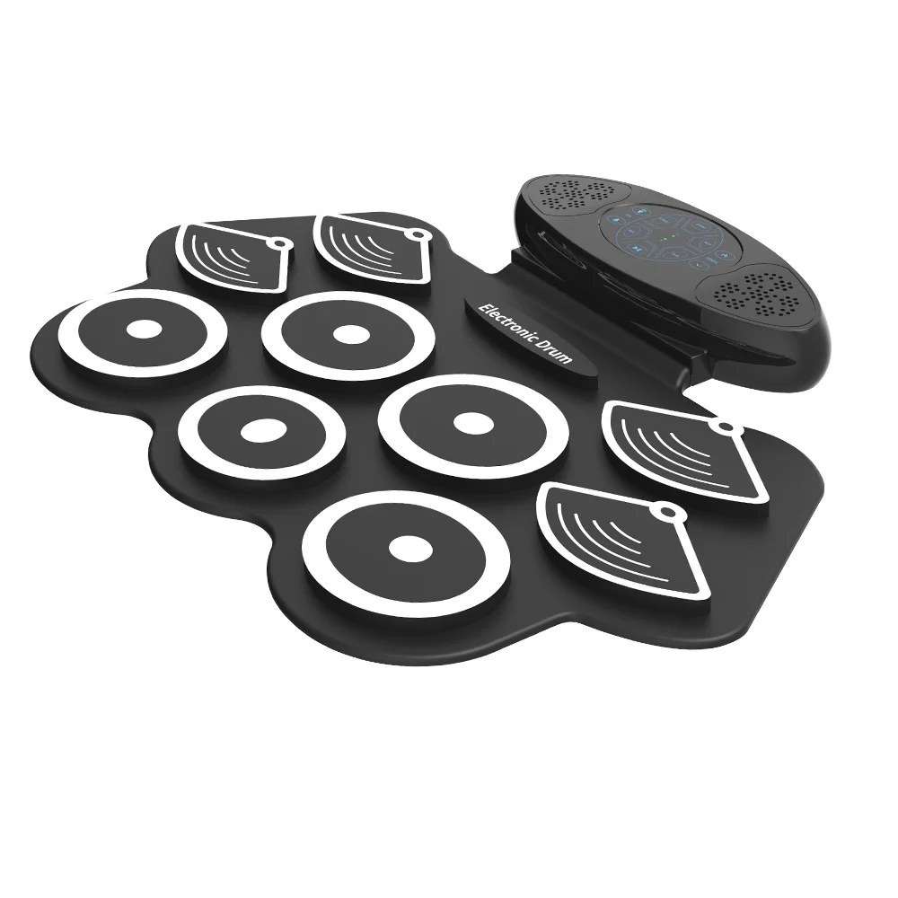 Electric Flexible Kids Gift Custom Kids Mini Drum Set Electronic Drum Set Digital Drums