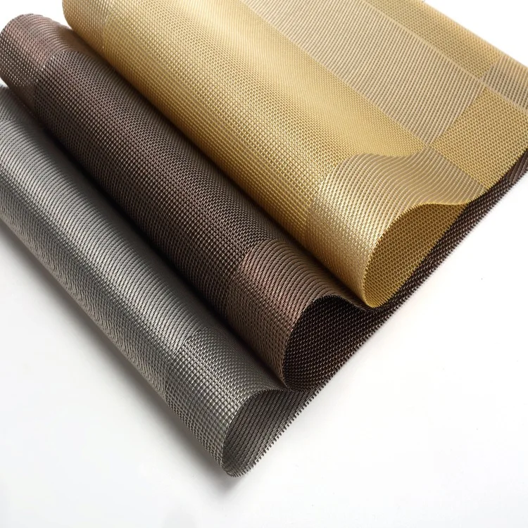 placemat pvc gold table cheap pvc placemats for dining table