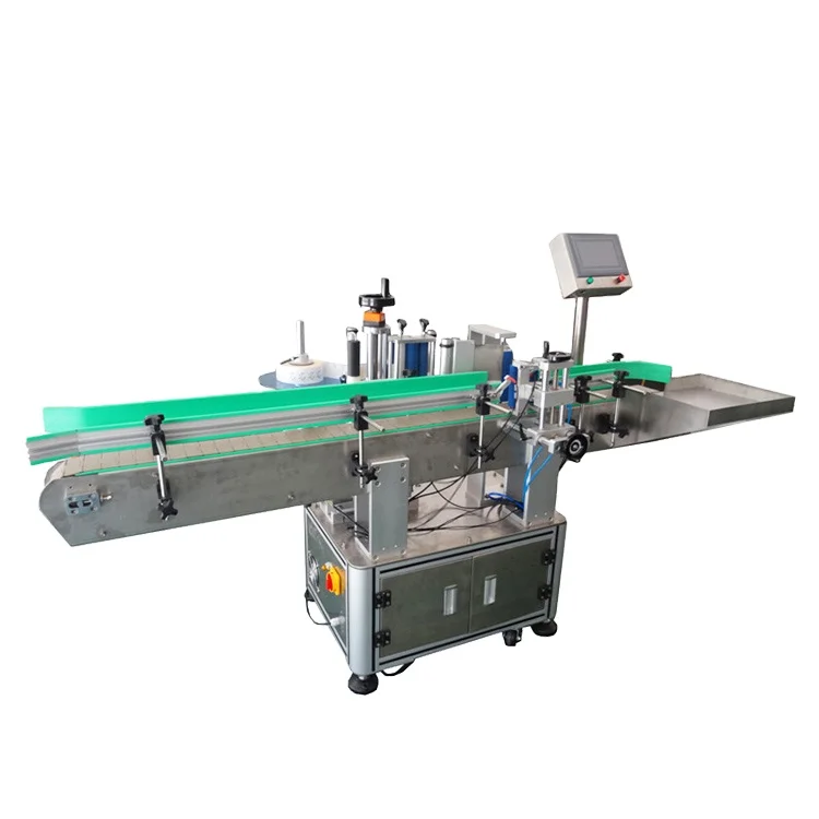 2023 Pet Plastic Mineral Water Bottle Labeling Machine Vertical Automatic Label Outer Packaging Labeling Machine