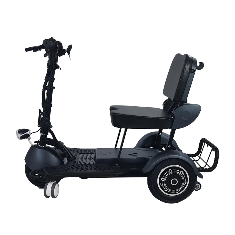 Topmedi High Quality Foldable Mobility Scooter 3 Wheel 3 wheeler scooter electric wheelchair for adults and seniors for sale