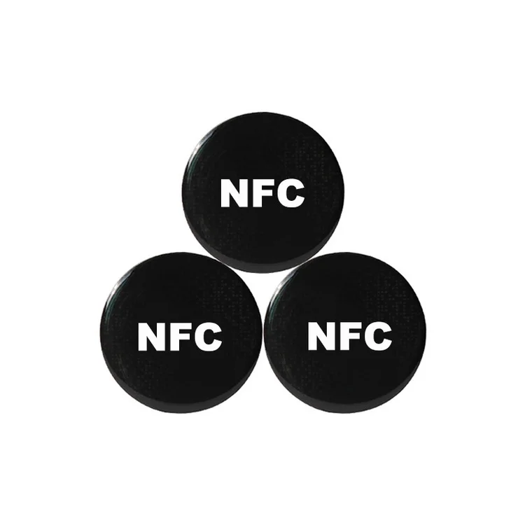 Hot sale Programmable Social Media Anti-metal NFC Sticker Water Proof Epoxy NFC Tag
