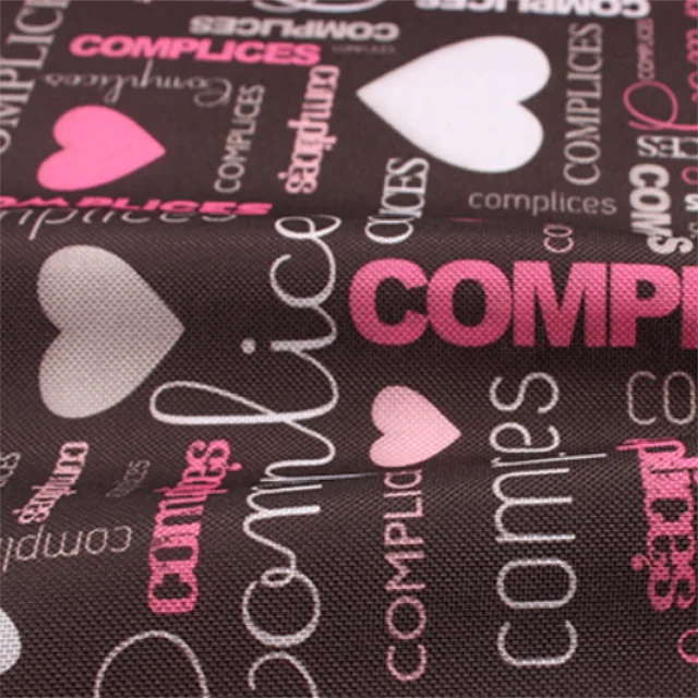 
good quality 100%polyester waterproof printed oxford fabric for bag material 