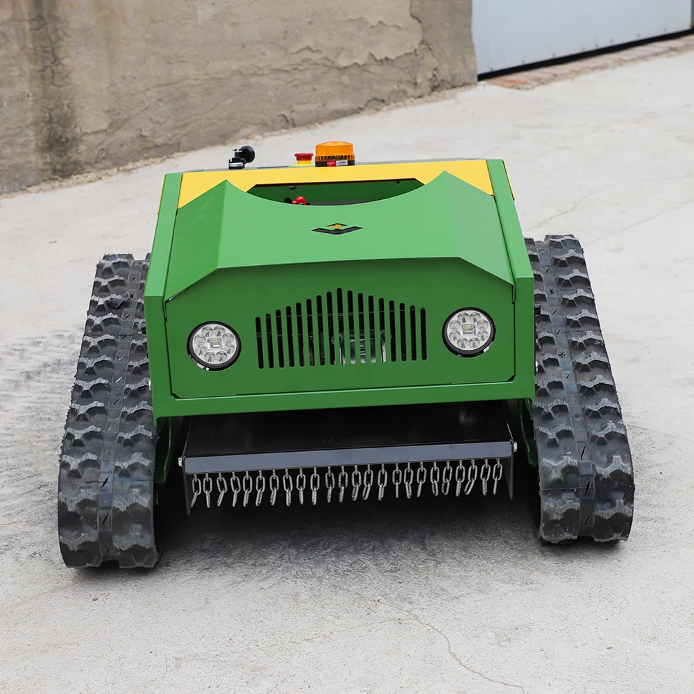 Роботизированная газонокосилка для сельского хозяйства 9HP С дистанционным управлением косилка лезвия