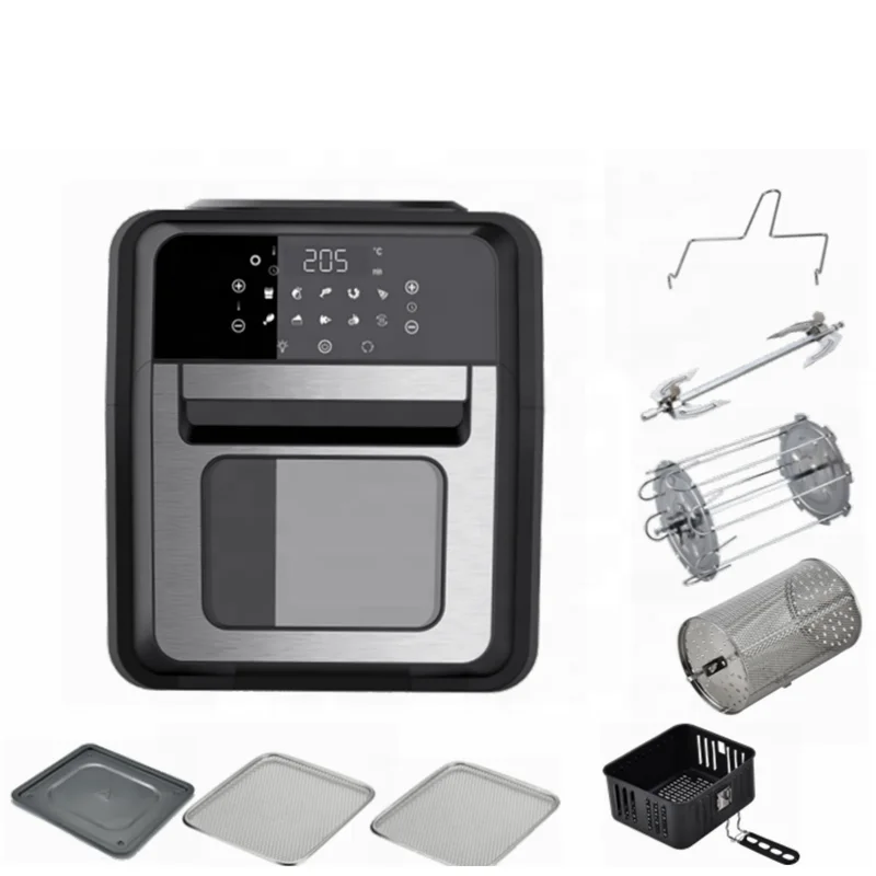 Новинка 2021, печь для жарки со съемной дверью, духовка с воздушным кругом