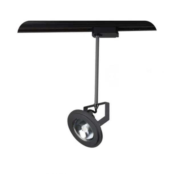 China 12w focus adjustable LED Track Light Art Gallery Small Spot Lighting with 35cm 60cm long arm Pole
