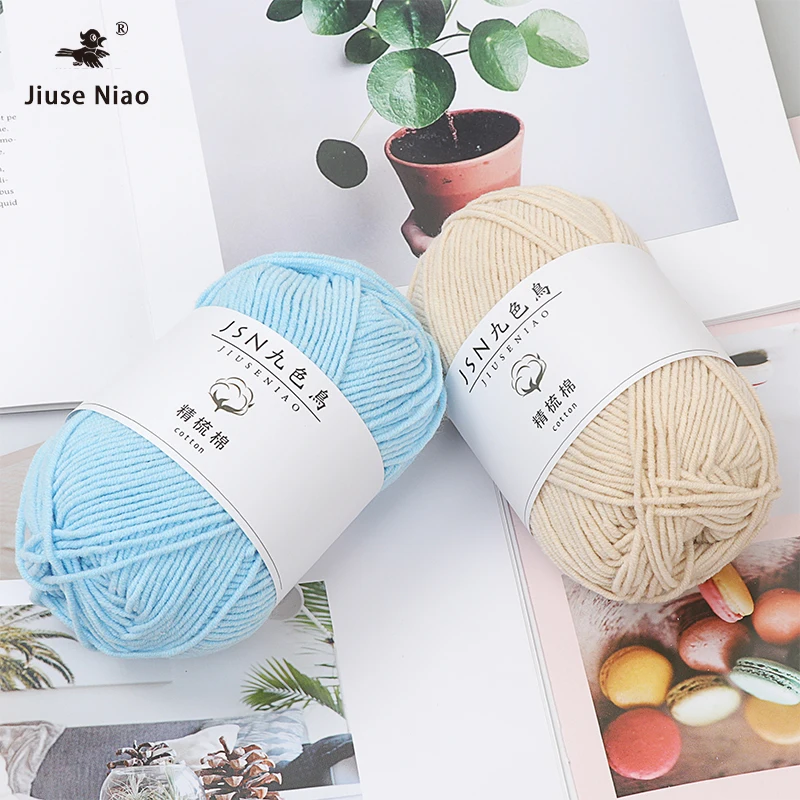 New Product Warm And Comfortable Cotton Acrylic Blended Yarn for