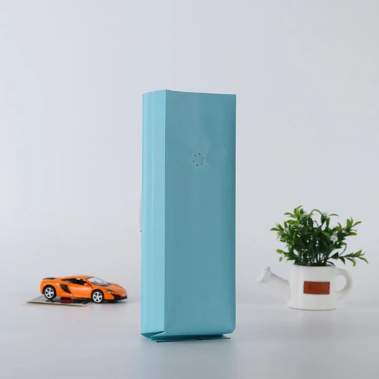 Kraft Paper/pla Biodegradable Packaging 250g 500g 1kg Coffee Bag Flat Bottom Tea Bags