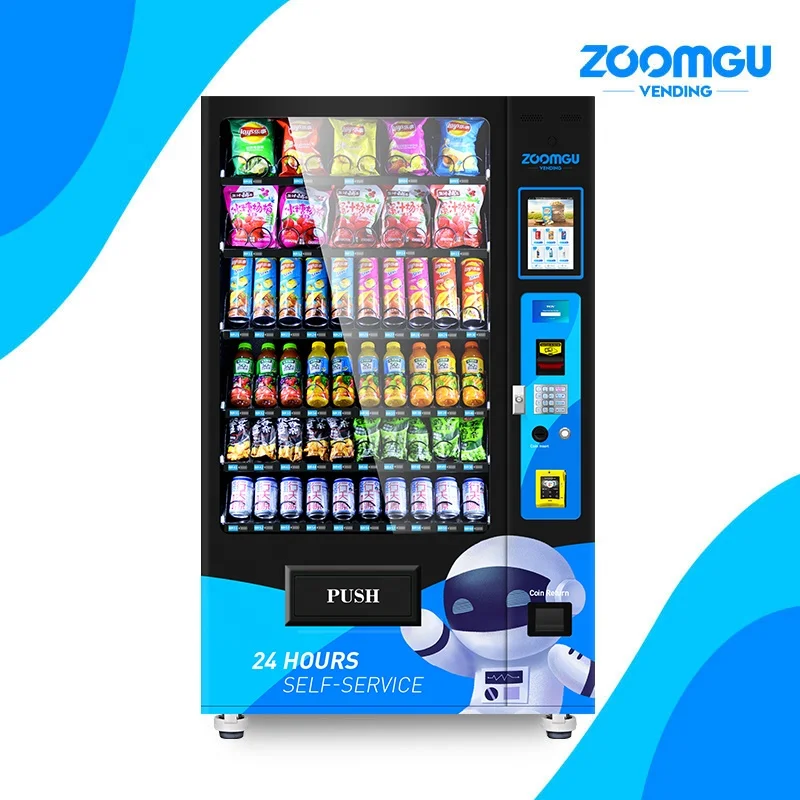  Zoomgu 24 часа в сутки магазин коммерческих еда Античная колы торговый автомат Автоматическая умная по продаже