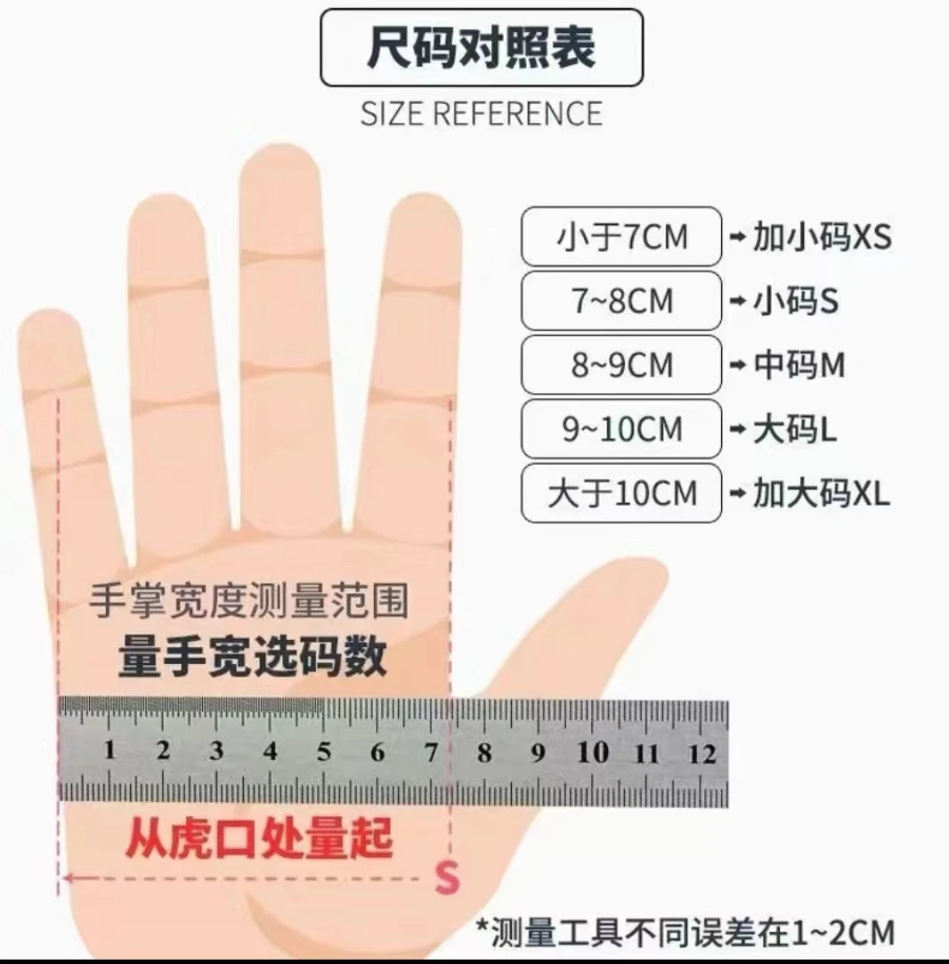 High Quality Disposable Medical  Latex Gloves Sterile Surgical Nitrile  Glove Powder Free Factory Rubber Glove