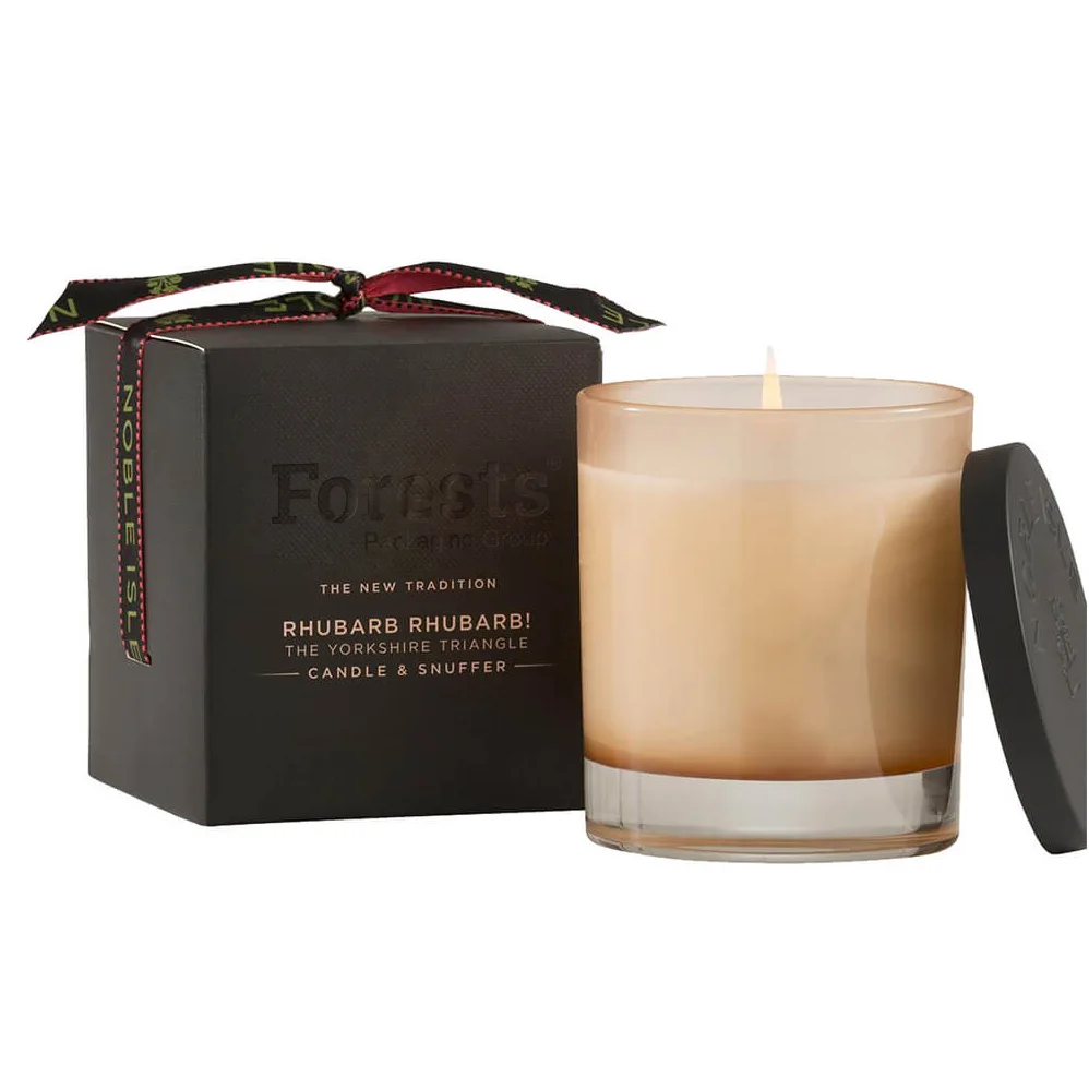 eco friendly luxury scented candles dried flowers gift craft ribbon candle paper box set packaging