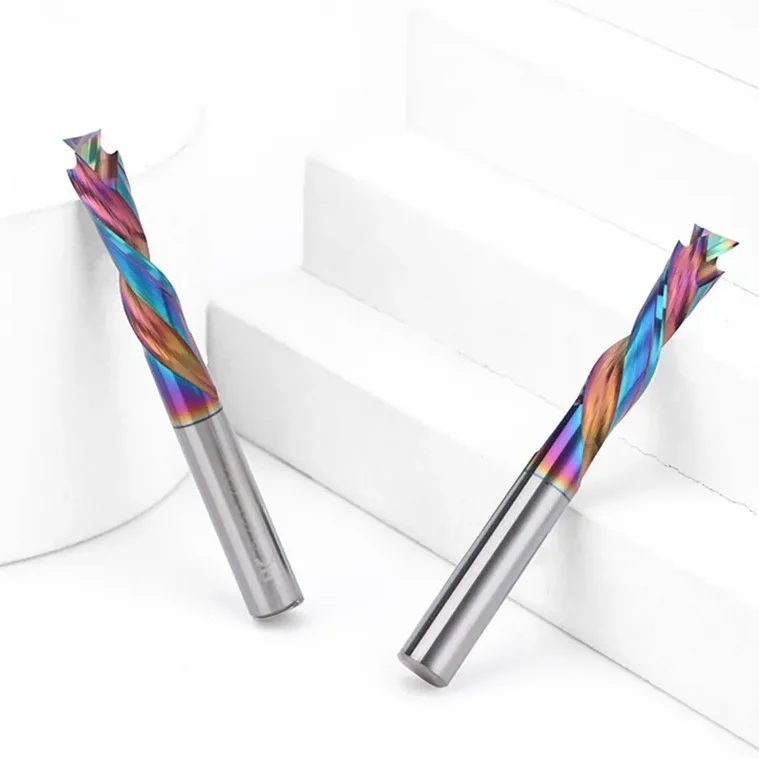 Carbide 2 Flute Wood working Up and downcut Compression Cutting Tool