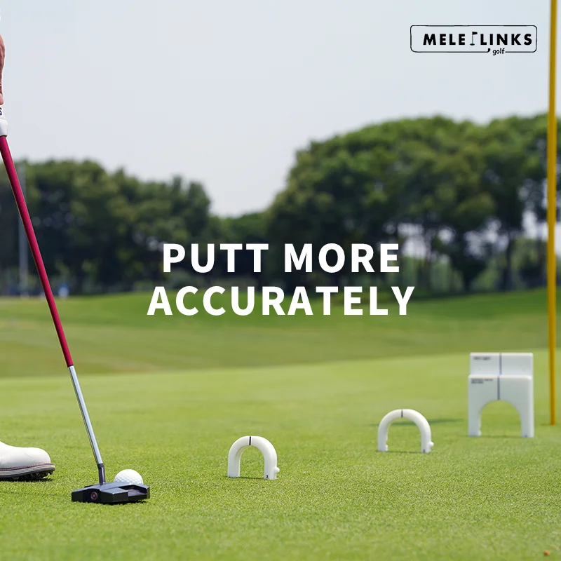 Newly Custom Logo Golf Putting Trainer Gate Putter Aim 3 Pcs Target Parts Accessories Golf Putting Gates