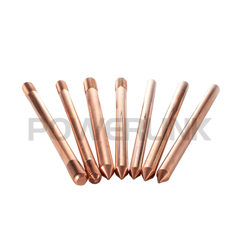 13mm Cu Coated Earth Rod With Brass Earth Cable Clamp And Warning Tag Popular in Australian Market