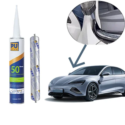 1-component Windshield Easy Extrude Polyurethane Adhesive Sealant Full Of Elasticity Auto Glass Pu Sealant 600ml