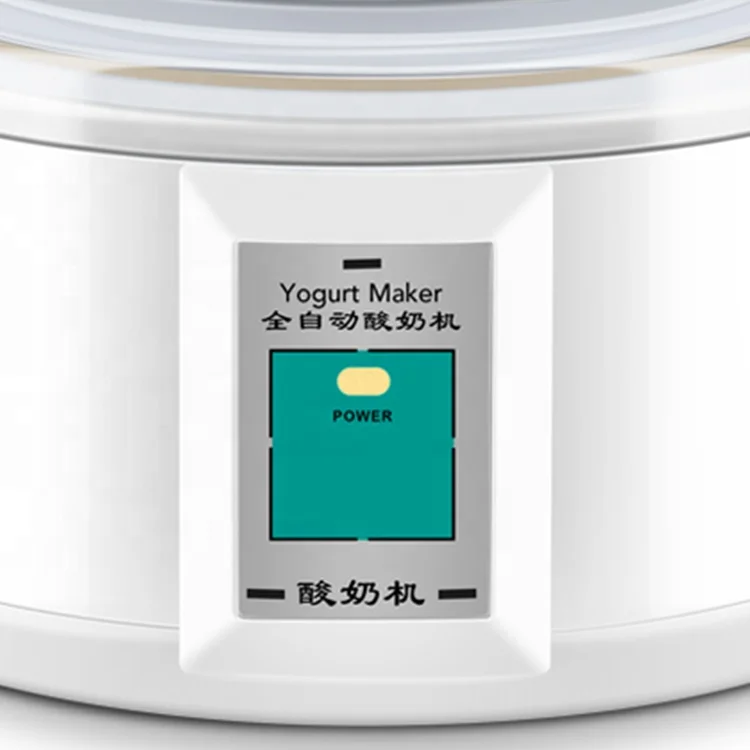 
1.5L glass cup LCD digital display commercial industrial plastic automatic electric yogurt maker 