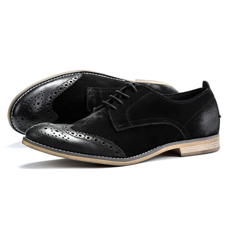 2023 Factory Wholesale Leather Official Shoes Lace-Up Business Men Leather Casual Shoes Large Size 13 Italian Shoes for Men