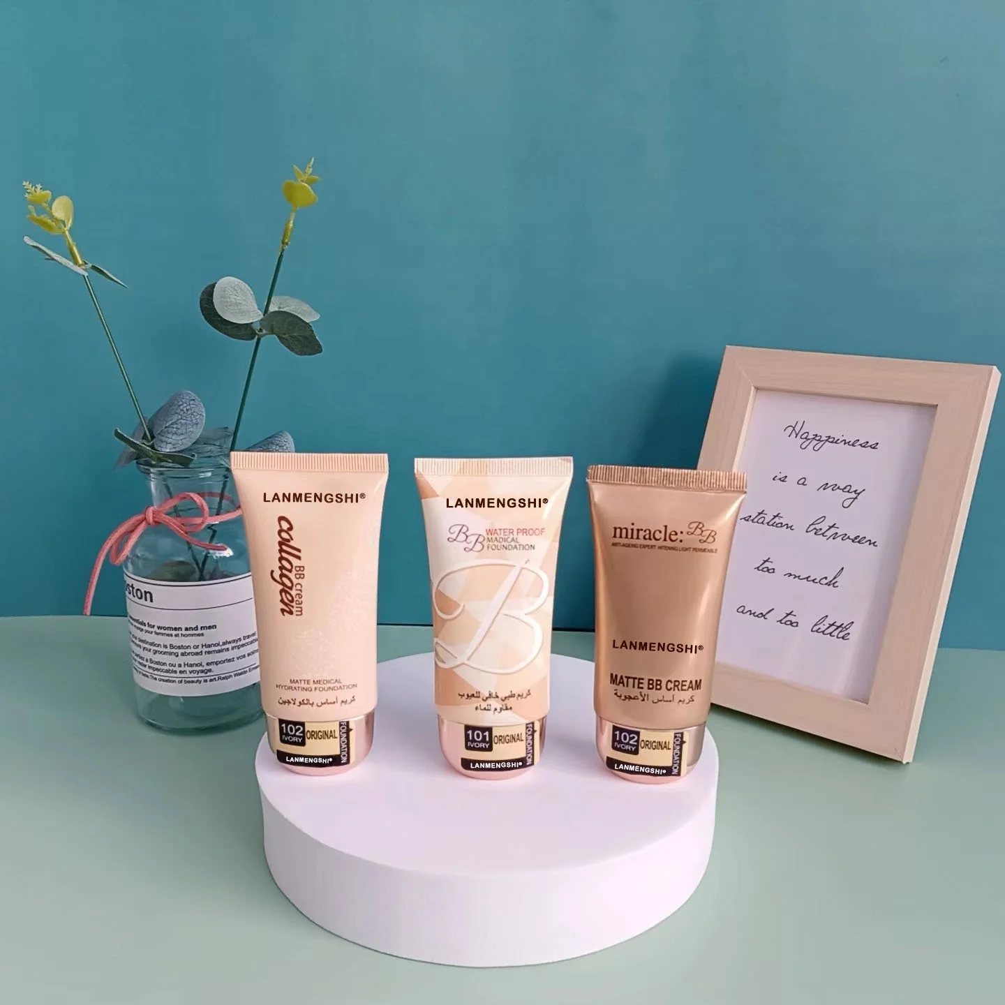 OEM/ ODM  brand perfect cover BB cream liquid foundation  concealer makeup cream  skin care blemish balm