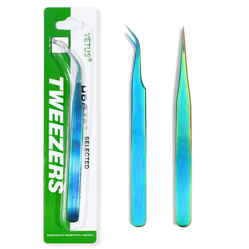 Wholesale Beauty Tools Anti-static Clip Symphony Stainless Steel Tweezers Nail Tools Diamond Clip