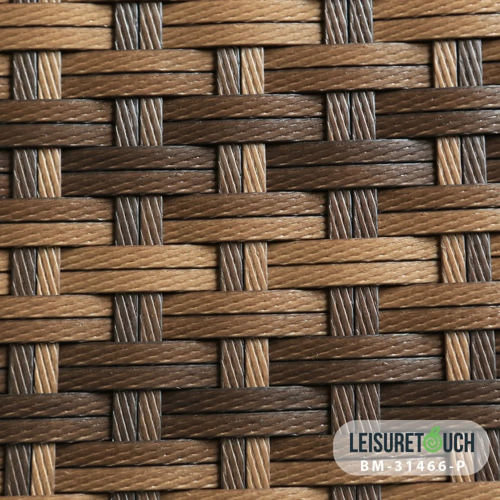 Variety Eco-Friendly Wicker Patio Furniture Rattan Material Outdoor Plastic Artificial Rattan Strip