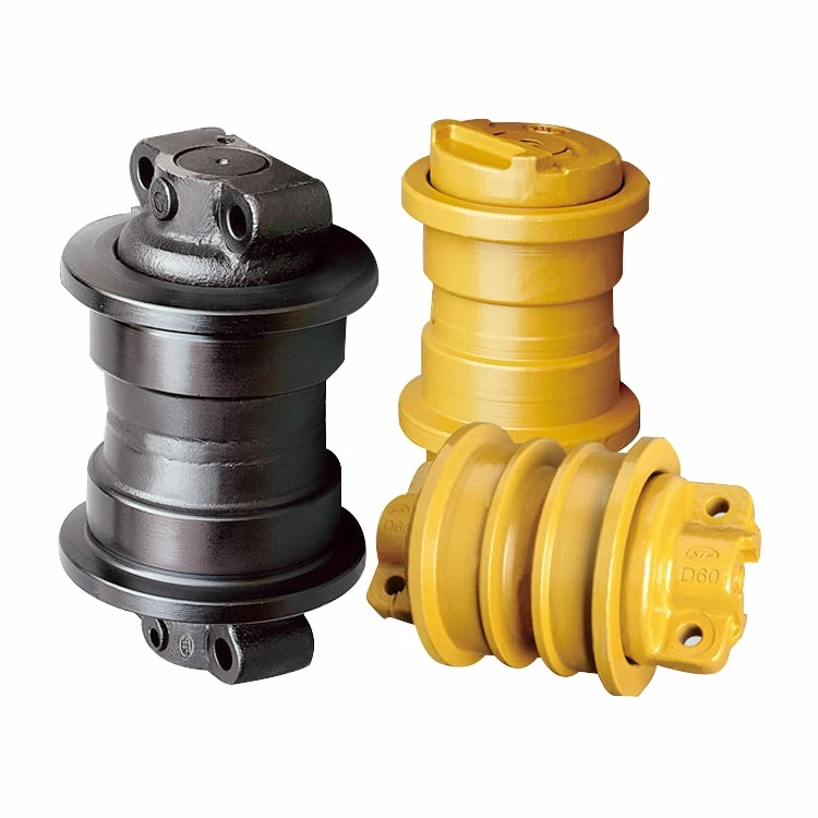 Excavator Track Roller Double Flange Construction machine Track Roller Excavator Cx135Sr Track Bottom Roller spare parts