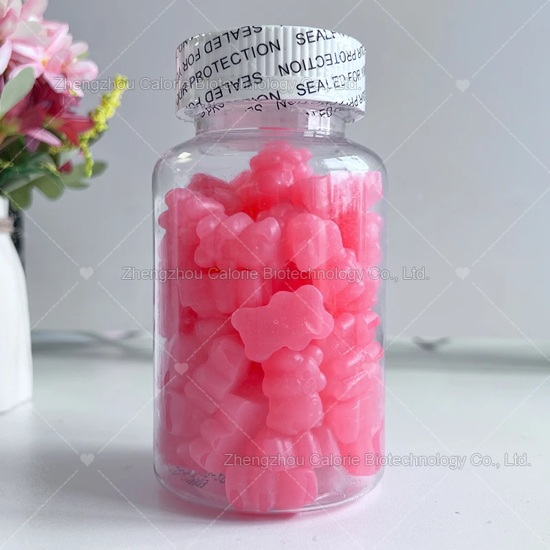 Celery Gummies Vegetable Candy Multivitamin Gelatin Gummy Bears For Adults Men Nature Care Gummies For Nails Skin
