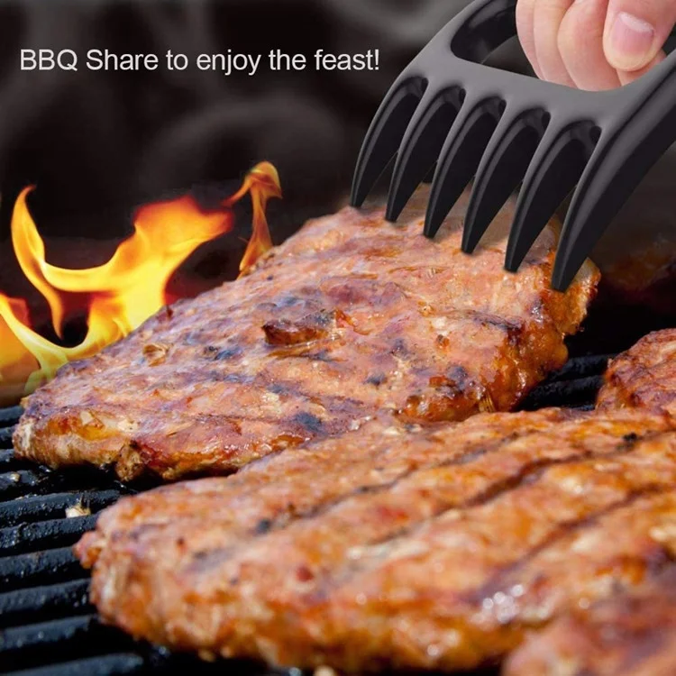  Amazon горячие продажи ABS BBQ медведь инструмент для барбекю вилка куриного мяса индейки кроя резкое обработки