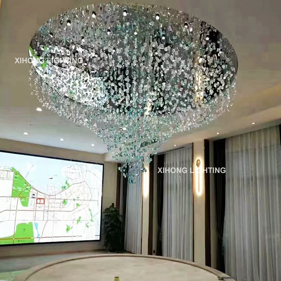 KTV Центр продаж отдел торговый центр ресторан комната светодиодная Роскошная современная лампа скандинавские дизайнерские подвесные светильники