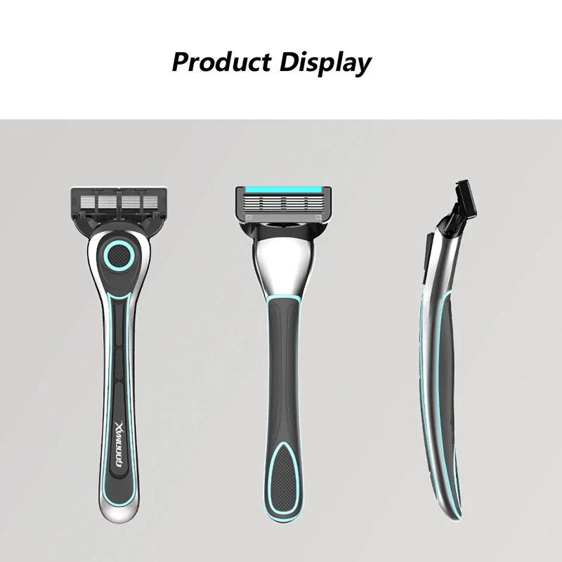 New Design Custom Manufacturer High Quality Safety Razor Men Shaving Razor Six Blades Razors