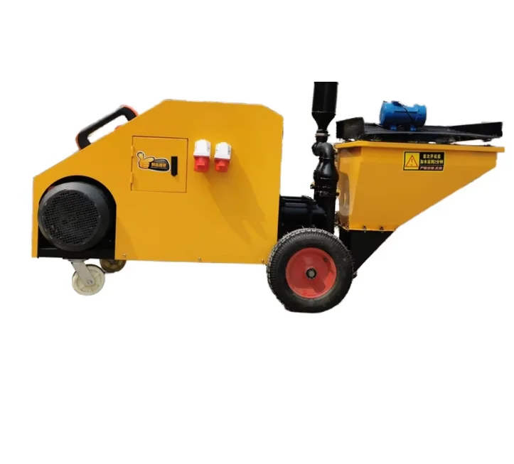 Multifunctional Cement Mortar Spraying Machine Electric Mini Cement Sand Mortar Spraying Machine