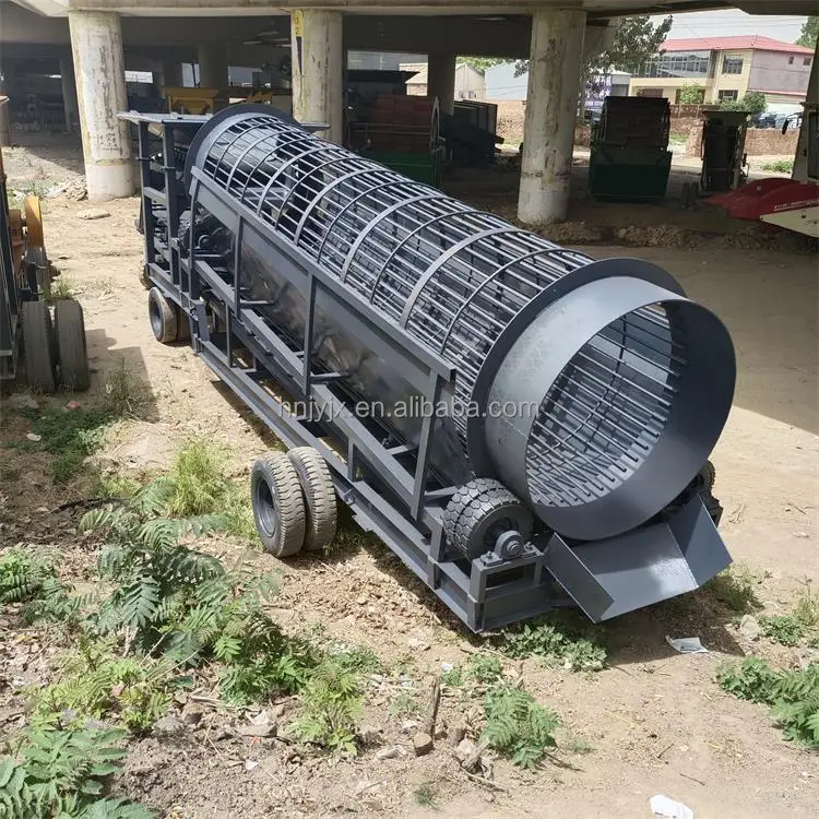 Manufacturer Sales Gts1530 Trommel Screener Stone Soil Aggregates Mining Drum Sand Screen Equipment For Sale
