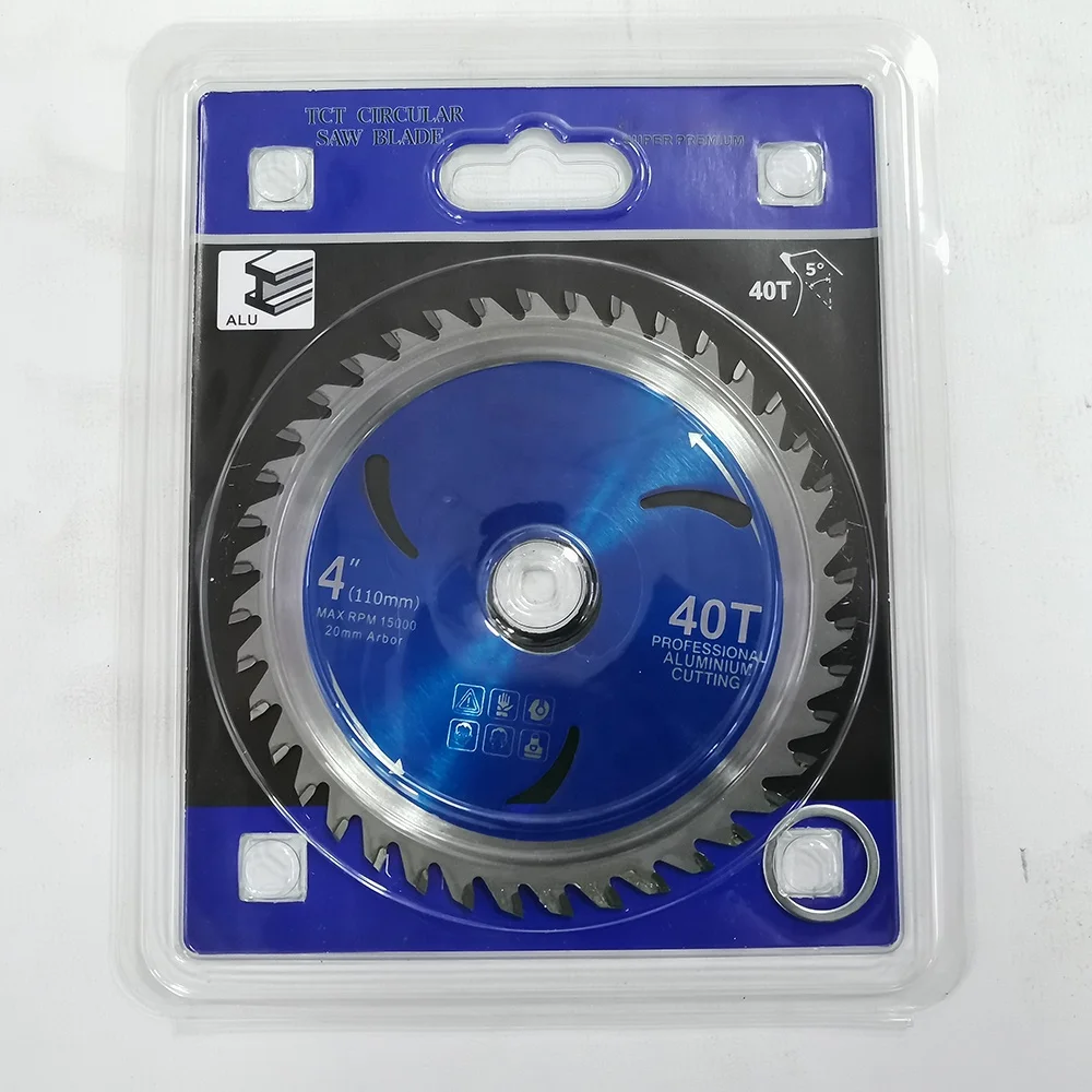110x40T Fast Cutting Saw Blade For Cutting Aluminum  TCT Blade For Aluminum