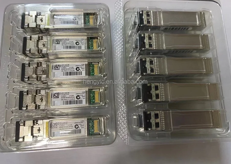 New Sealed BP Hologram SFP-10G-SR Genuine 5 in Box 850nm 10GBASE-SR SFP+ optical fiber Transceiver