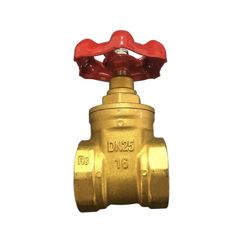 China made 1/2 inch high quality forged brass internal thread sluice valve