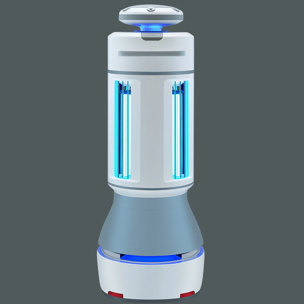  Uvc trolley disinfection robot Autonomous mobile